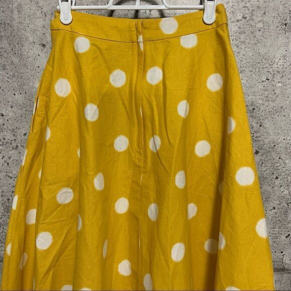 𝅺🆕 Modcloth x Collectif Polka Dot Swing A-line Skirt - Picture 3 of 9